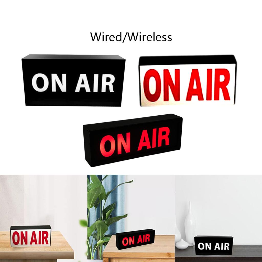Nachtlicht Beleuchtetes Schild Dimmbar Studio Schild Kino Aufnahme Radio Wanddekoration