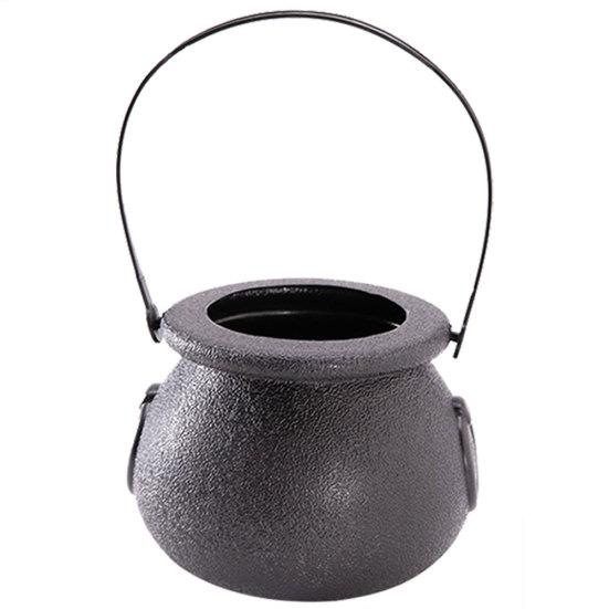 Halloween Süßigkeitentopf Hexe Streichspielzeug Ornament Neuheit Kessel Eimer Partydeko