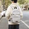 Schoolbag College Style School Bag Male College Student Fashion Junior High School Student Class Backpack Female Simple Large Capacity Backpack Tide