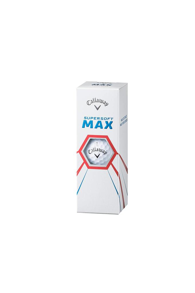 Callaway Golf Balls SUPERSOFT MAX 2021 1 Dozen (12 Pieces) 2 Pieces White
