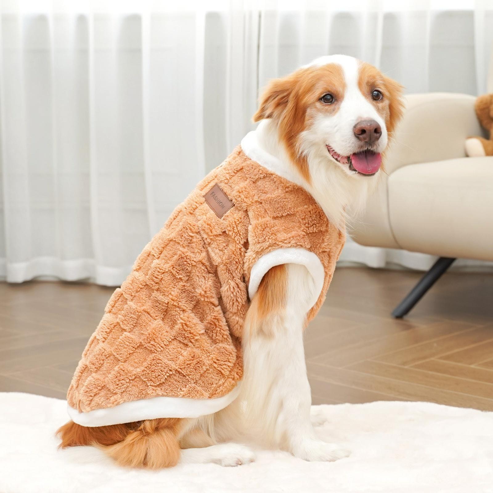 

Big Dogs Clothes Winter Warm Sweater S-6XL Size Pet Clothing Dog Coats Sweatshirt Puppy Pullover Vest XS
