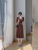 Qianjin Xiaoxiang Style Knitted Sweater Dress - 2023 Autumn/Winter Collection