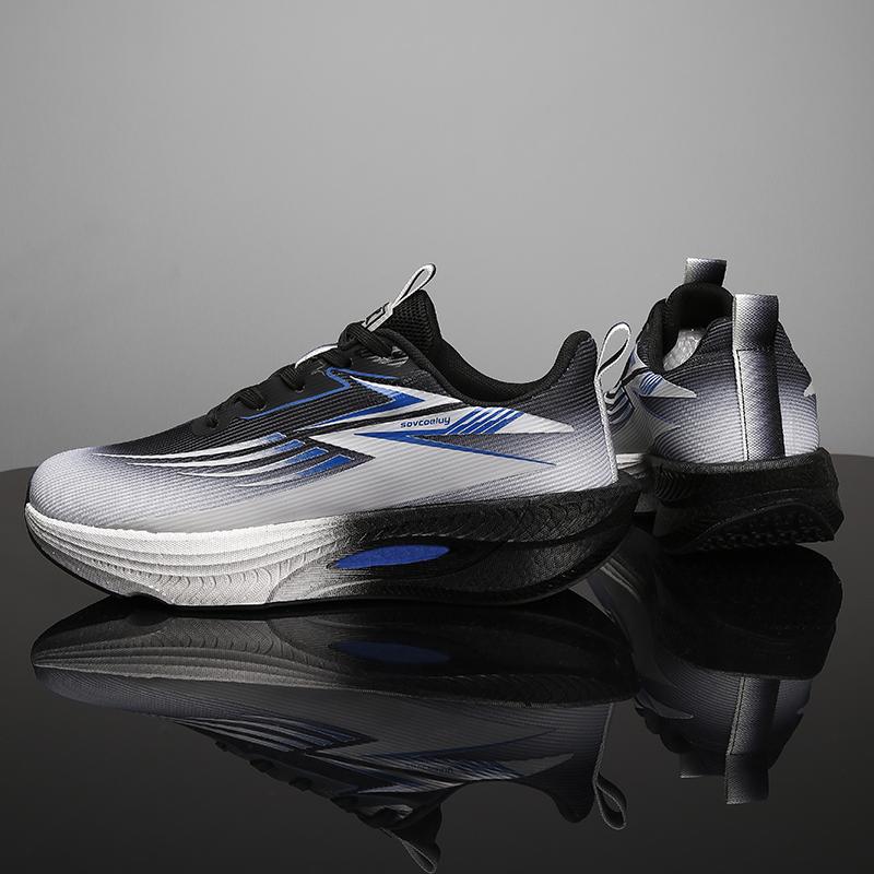 Running Shoes Men Carbon Board Marathon Sports Air Cushion Breathable Lightweight Women'S Comfortable Athletic Sneakers Casual