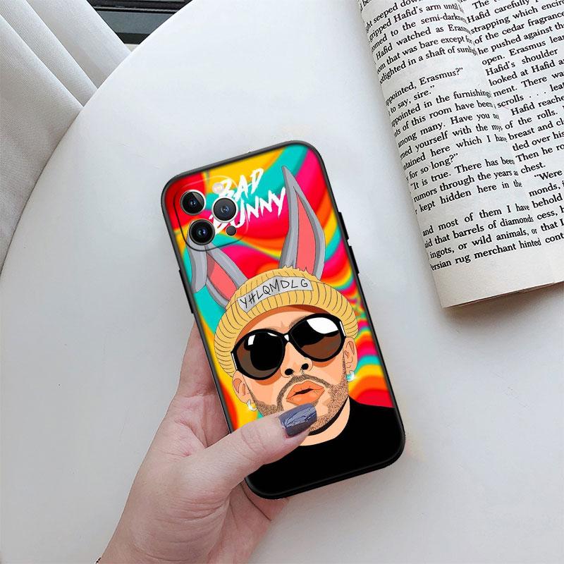 Bad Bunny New High-End Cover Phone Case for iPhone 16 15 14 13 Pro Max Plus Mini