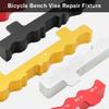 Aluminum Alloys Bike Vises Insert Bicycles Benches Vises Jaw Pad Mount Repair Clamp Universals Vises Insert Jaw Easy To Use