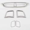 For Honda Crv CR-V 2017-  2022 Stainless Car Dashboard Air Vent Trim Cover Outlet Bezel Frame Garnish Molding Surround