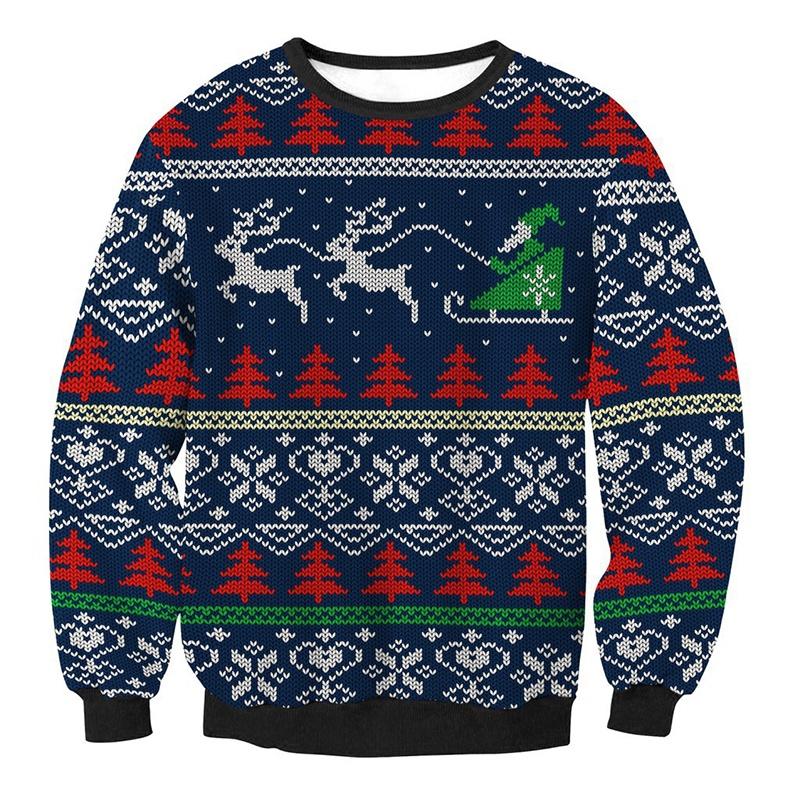 Premium New Ugly Xmas Christmas Sweater Vacation Santa Elf Novelly Sweatshirt For Women And Men