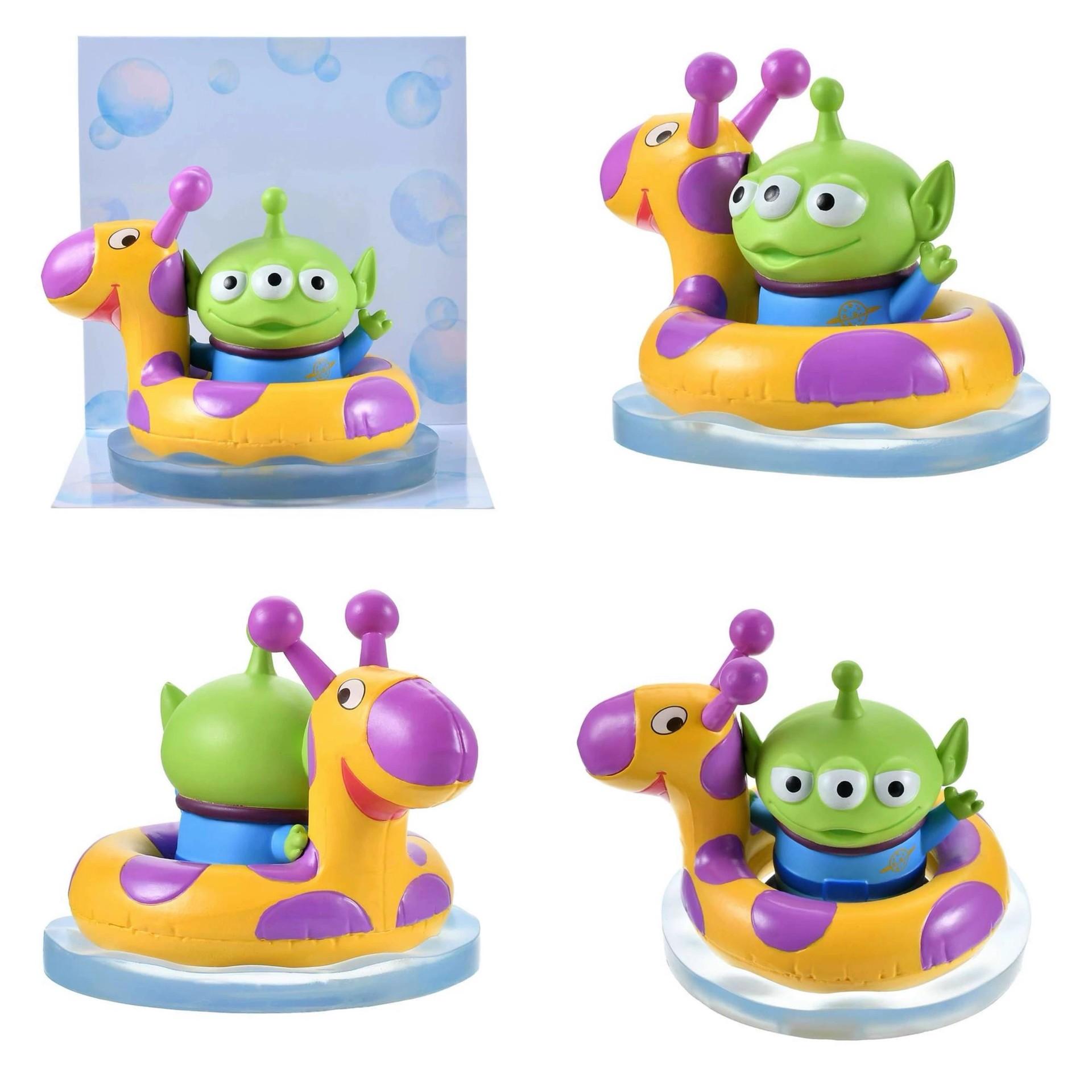 

Latest Anime Toy Story Dive Navy Swimming Circle Alien Action Figure Collection Desktop Model Decoration Birth Date Present -A4319