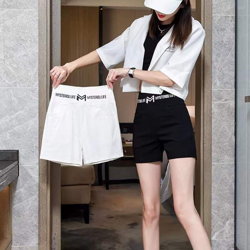 High-waisted Stretch Shorts Thin Section New Inner Safety Pants Can Be Worn Outside