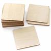 Support a decorer Baker ross - FE526 - Sous-verres carres en bois - Paquet de 10, Loisirs creatifs pour enfants et adultes