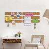 1Pcs Cork Board Strips Self Adhesive Small Cork Board For Wall Desk Home Classroom Office For Paste Notes Photos Schedules