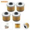 OTOM Motorrad Ölfilter 4 Stück für LONCIN YBS300 YB300H Getriebe Kraftstofffilter Dirtbike Motorradteile