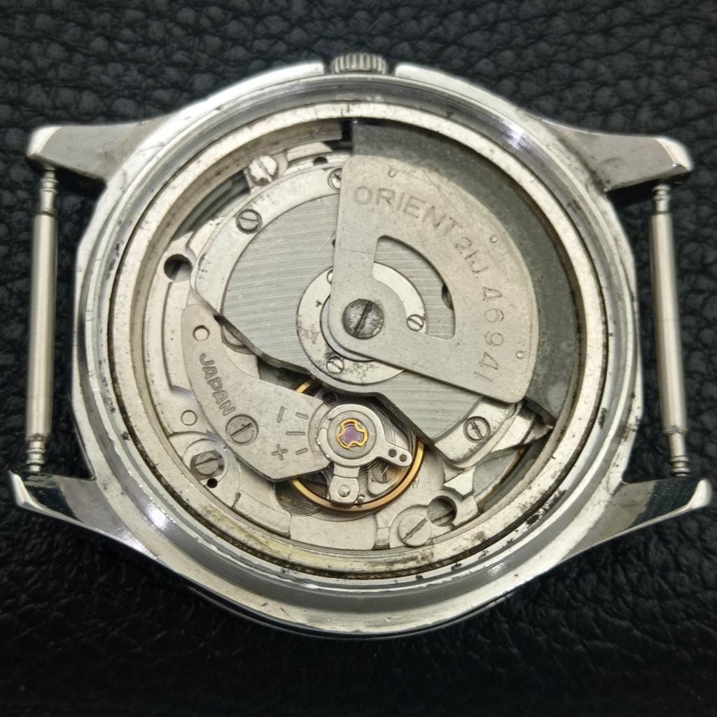 AUTOMATIC VINTAGE ORIENT JAPAN 46941 MENS ORIGINAL DIAL WATCH A703304-1