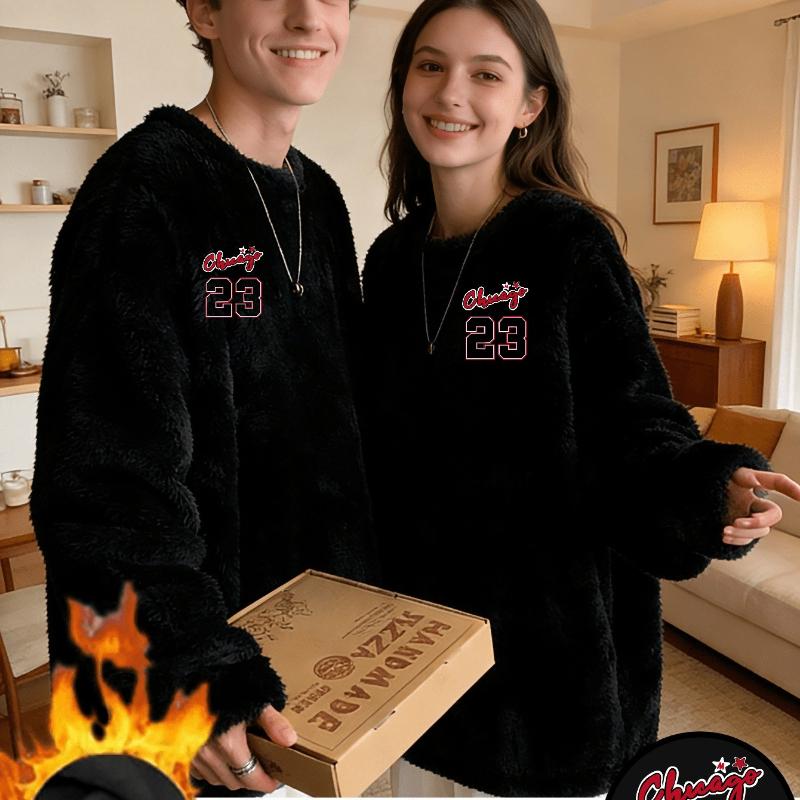 

2Pcs Couple Flannel Matching Tops - Soft Breathable Shirts Perfect for Getaways XXL абрикосовий