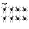 Scary Fake Spider 1/4/8Pcs 3D Refrigerator Magnet for Halloween, Black Decorations Magnetic Decoration, Halloween Prank Props, Party Favors