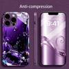 Modern Purple Liquid Art for Coque Iphone for Iphone 17 Case Fashion Case Fundas Glass for iPhone 17 16 15 14 13 12 Pm Pro Plus