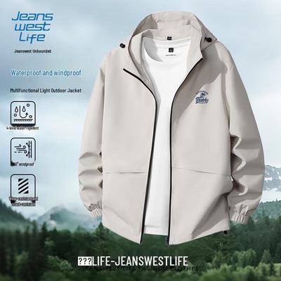 JEANSWEST LIFE Men's Outdoor Hooded Jacket