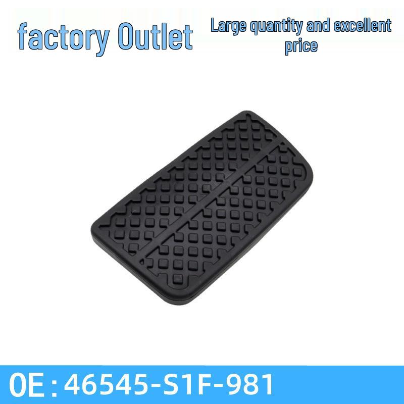 Brake Pedal Cover Pad (46545-S1F-981) for Acura, Honda Fit, Jazz, Vezel, HRV, Accord.