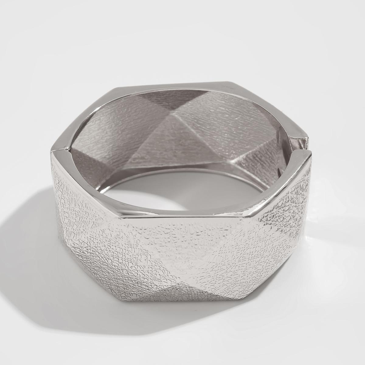 

Преувеличенный панк нерегулярный широкий браслет-манжета винтажные геометрические хип-хоп металлические браслеты браслеты для женщин и мужчин ювелирные аксессуары