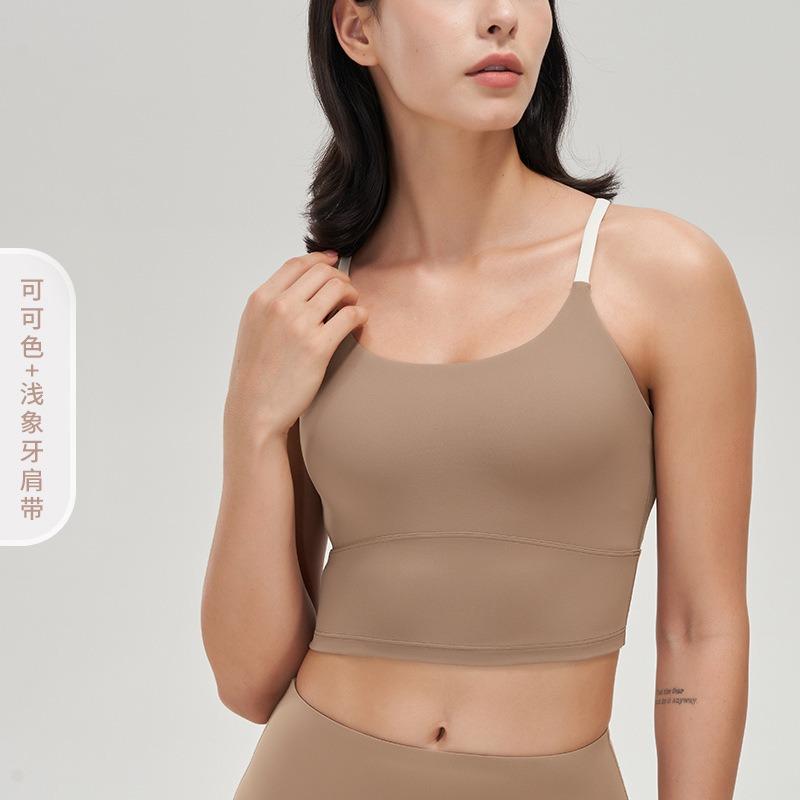 Women S Yoga Sports Bra Cross Back Shockproof Fitness Underwear