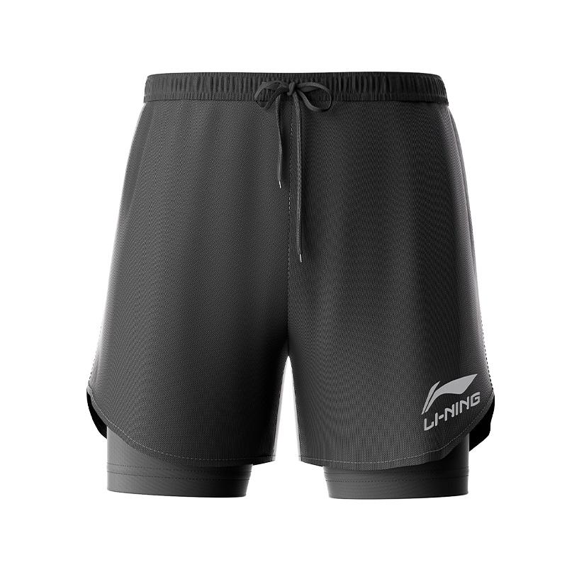 Li Ning Sports Shorts Men s Black LSKT666s 2XL