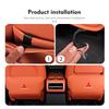 Car Seat Back Anti-Kick Mats Leather Organizer Protector Cover For Mitsubishi Outlander Pajero Sport Lancer EX ASX L200 Eclipse
