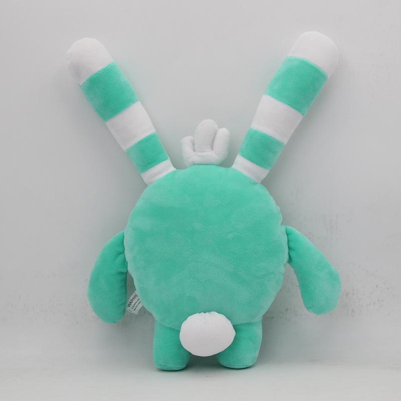 30cm Anime Abby Hatcher Bozzly Bunny Plush Toy Figure Toy Cute Blue Rabbit Stuffed Doll for Birthday Gift