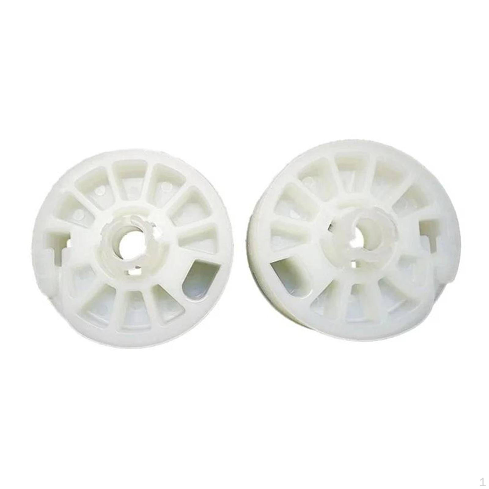 

2x Барабанные аксессуары стеклоподъемника 82483D3000 Портативные Премиум Запасные части Звездочка Катушка Шестерни