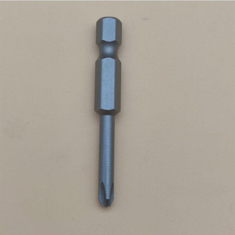 Strong Magnetic S2 Alloy Steel Phillips Screwdriver Bit, 1/4" Single-Head, Extended for Electric/Air Screwdrivers, Model PH012