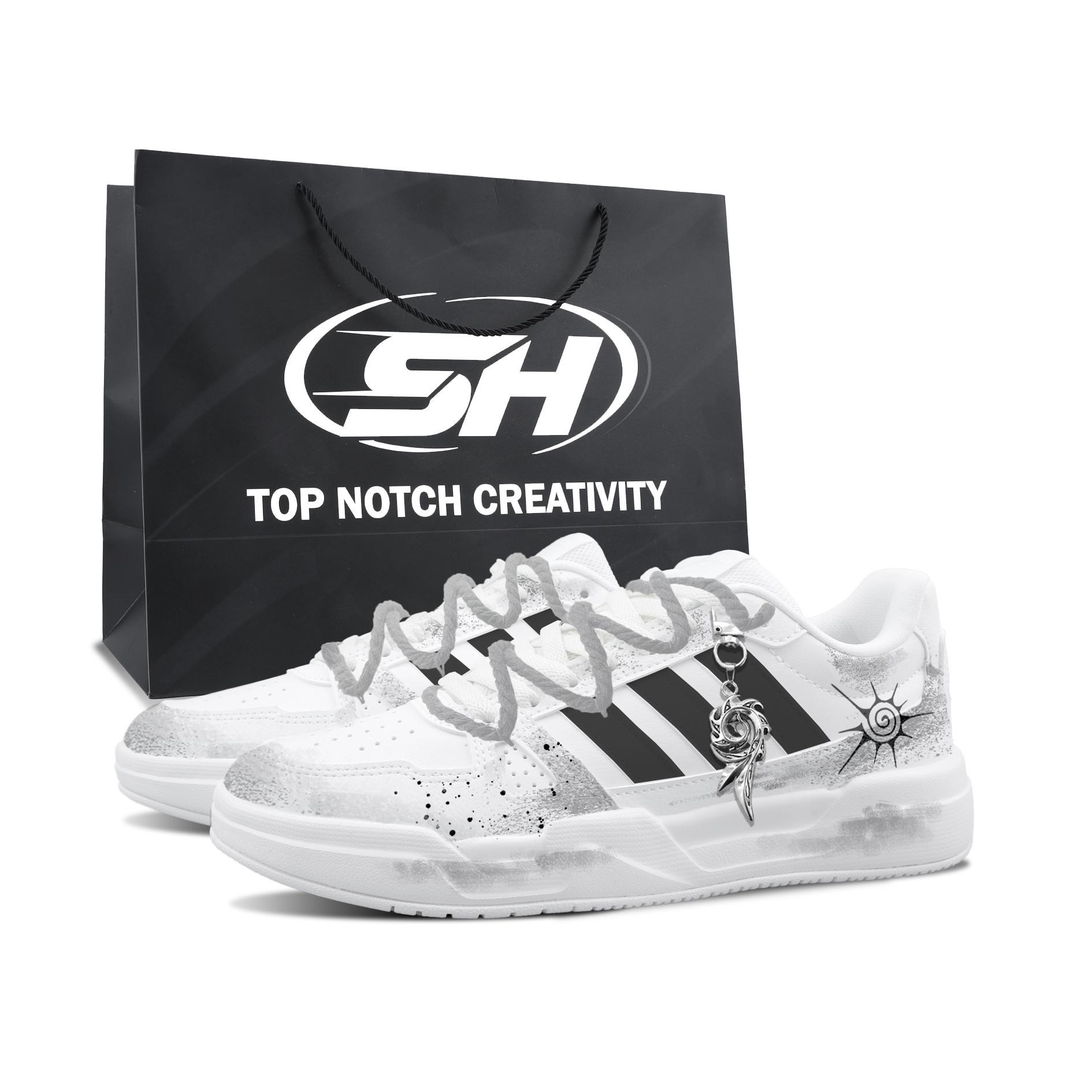 

Adidas LITE BALLER PU Plain Ink Silver Blade, Shopping Bag Abrasion Resistant Lightweight Slip Resistant Low top JS4358(Team1800-SBOX) 41⅓