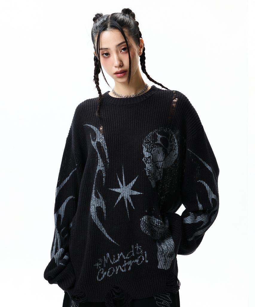 CRITIC Maglia Danno Caos Nero