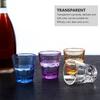 Acrylic Transparent Drinking Cups Unbreakable Beverage Juice Cups Tumblers Cup Party Drinkware
