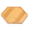 14 Style Round Square Flower Pots Planter Bamboo Tray Wood Gardening Supply Holder Home Decor Anti-Fade Simple Elegant Design