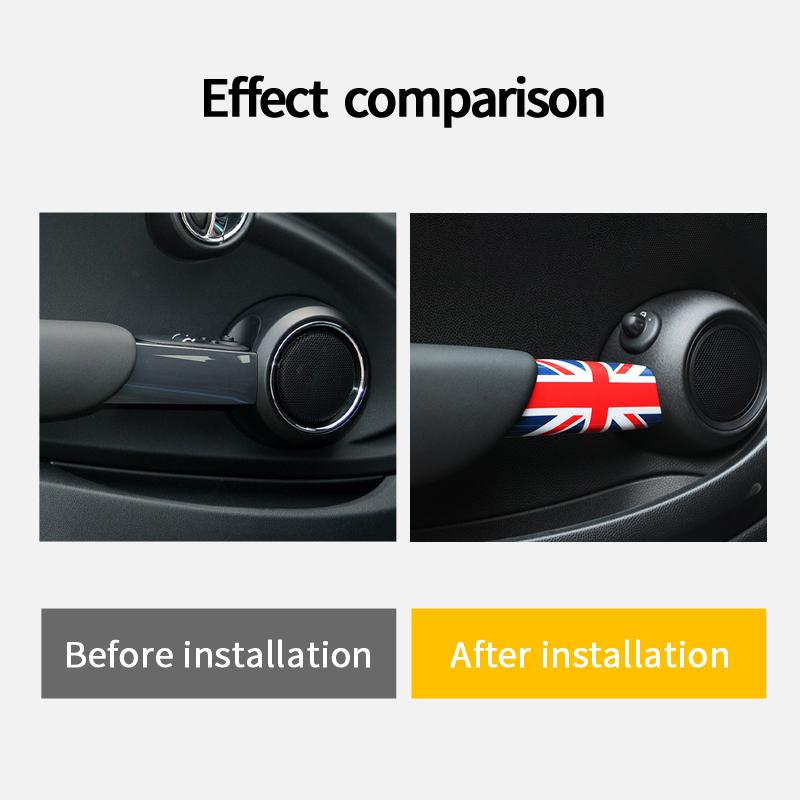 Car Door Handle Covers Sticker Car Styling Auto Interior Decoration Accessories 4pcs/set For Mini Cooper F55