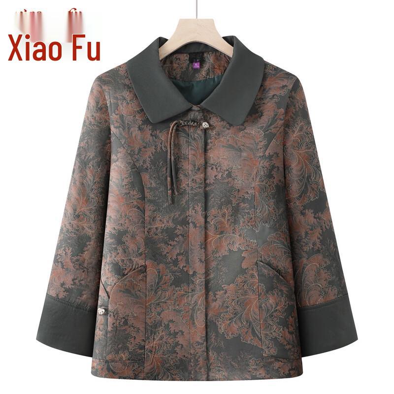 Elegant Chinese Style Floral Spring Jacket for Women