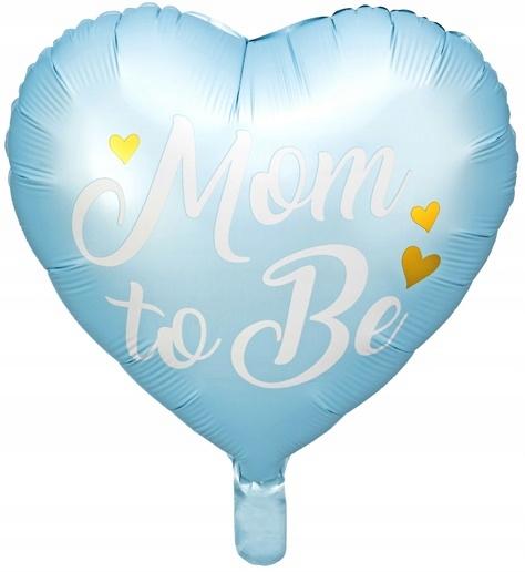 Foil Balloon Mom To Be, 35Cm, Blue