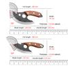 Stainless Steel Forged Kitchen Knife Meat Cleaver Boning Knife with Bottle Opener Pocket Multifunctional Knife With Knife Cover