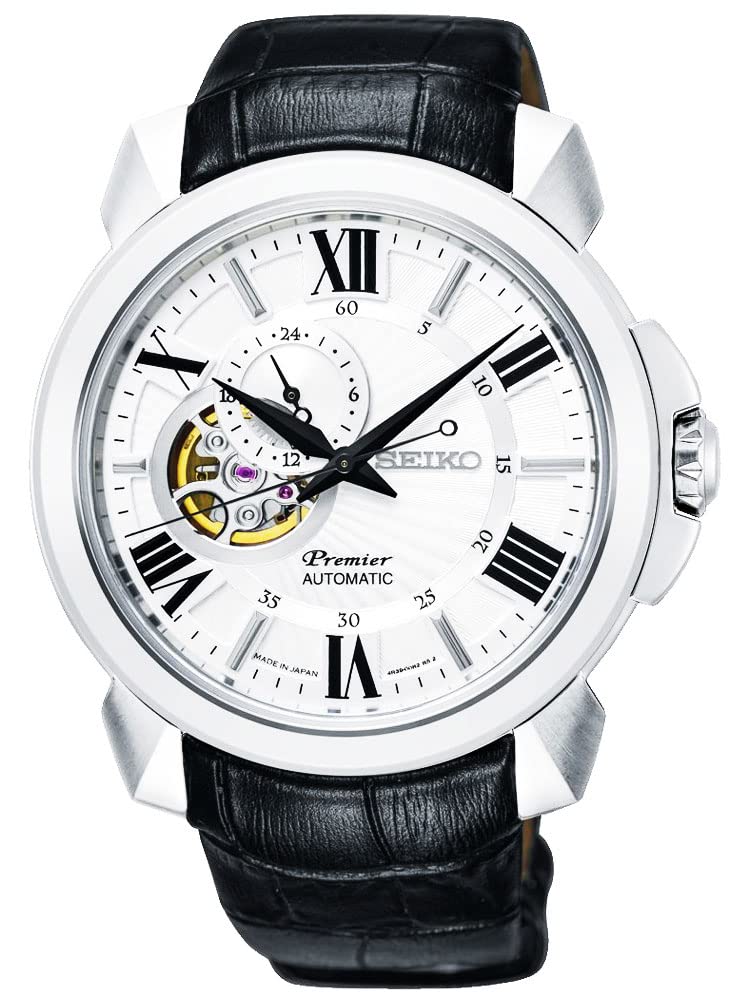 

Японський автоматичний годинник Seiko SEIKO Premier SSA373J1 серветка з мікрофібри 13x13 см в комплекті [Набір продукту] & [Реімпортований товар]