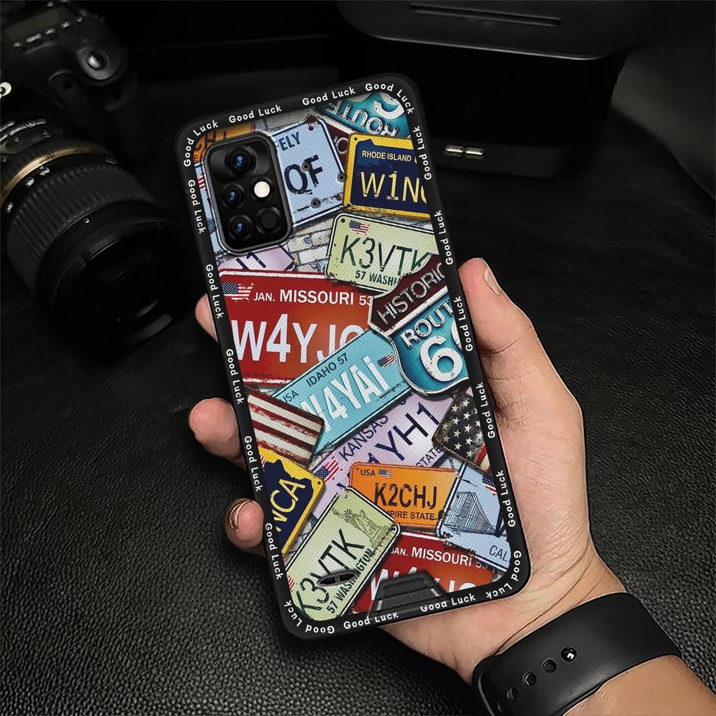 Fashion Design Protective Phone Case For UMIDIGI Bison Pro Anti-knock Durable Cartoon Anti-dust Dirt-resistant Silicone