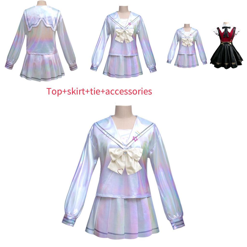 Halloween Needy Girl Overdose Rain Game Character Role Playing Uniforms Costume For Adults