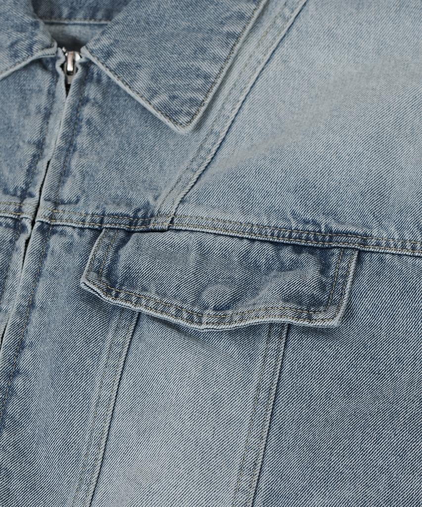Standarderror 87-Stan119 [Classic] Vintage Washed Work Denim Jacket Snow Blue
