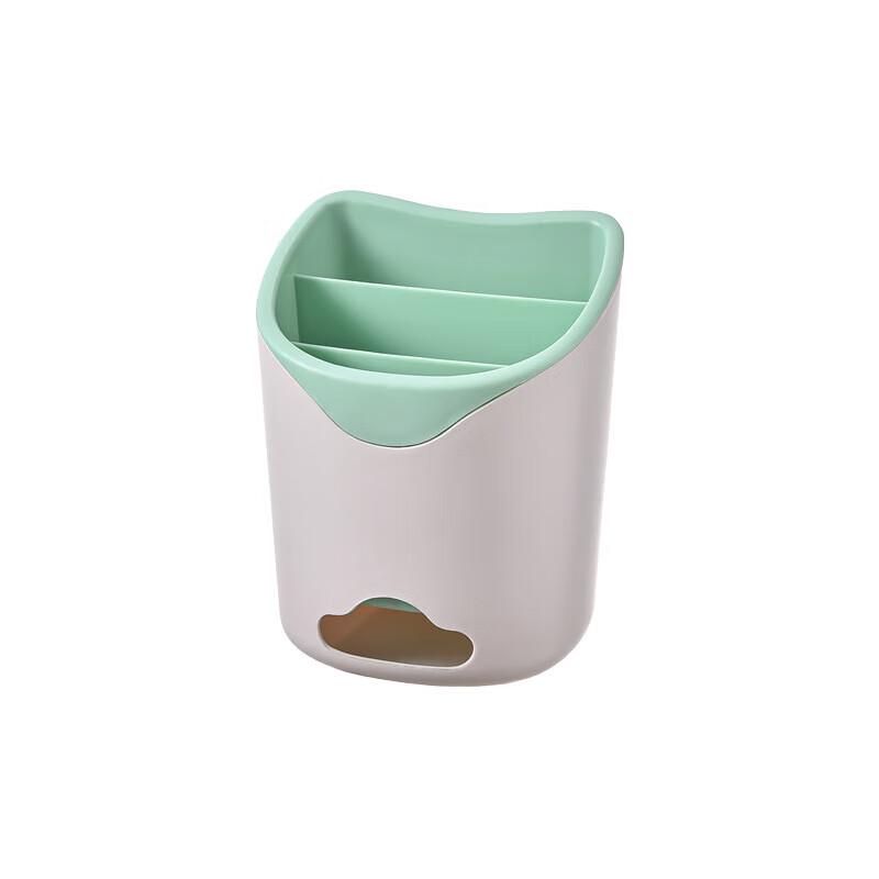 

Wall-Mounted Draining Chopstick and Utensil Holder