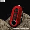 3 Buttons TPU Car Flip Key Case Cover for Fiat Ducato 500 500L Panda Grande Punto Lancia Musa Auto Shell Fob Accessories