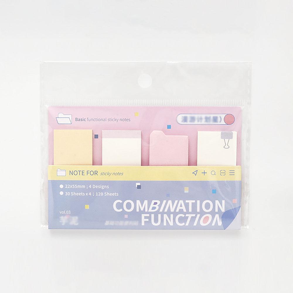 120 Sheets Combination Sticky Notes, Roaming Plan, Star Schedule, Check-in Plan, List, Comments, Memos, Notes, Index Stickers