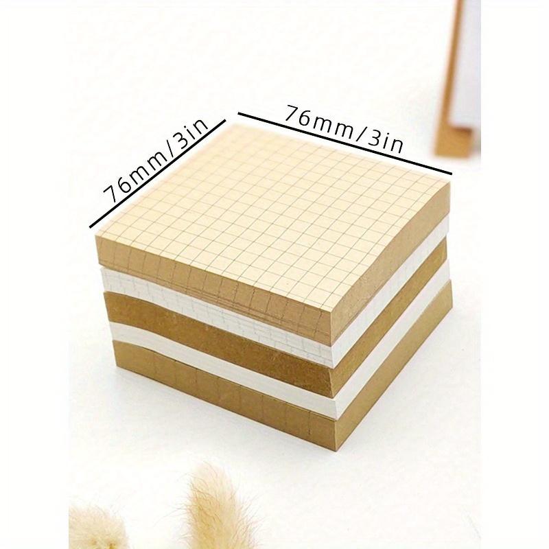 1 Set Books (80 Pages/Book) Simple Sticky Notes Office Supplies
