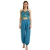 Lady Belly Dancer Costume Belly Dancing Sequins Bra Tops Lantern Pants Trousers Halloweem Performances Costume for Womens