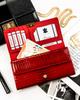 Women's Leather Wallet RH-22-1-RS-5326 Red