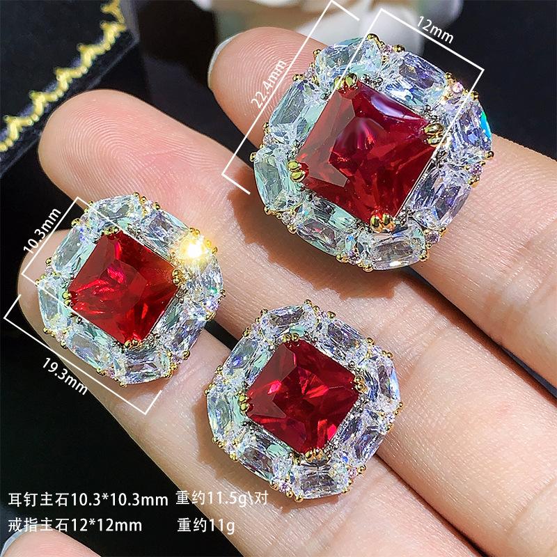 Premium Jewelry Open Ring Fashion Commuter Silver Needle Earrings Earrings Women