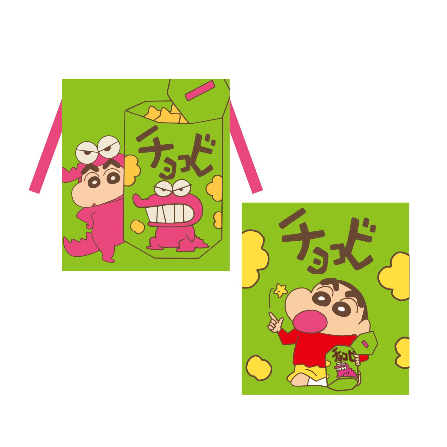 

Маленькая планета Мелок Лента Мешочек на шнурке Чокоби Хёккори Шин-чан