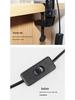 LED Adjustable Eye-Friendly Desk Lamp for Study, Reading, and Work with Long Arm and Clip, Ideal for Eyelash Extensions and Manicures.